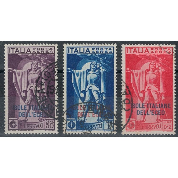EGEO 1930 Francesco Ferrucci (posta aerea) 3v us