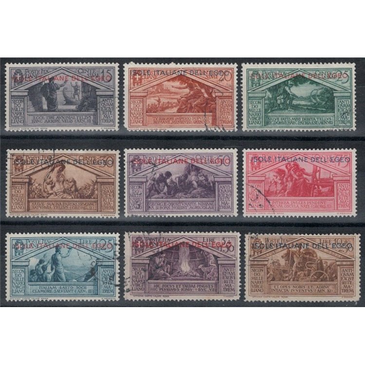AEGEAN 1930 Virgil 9v us
