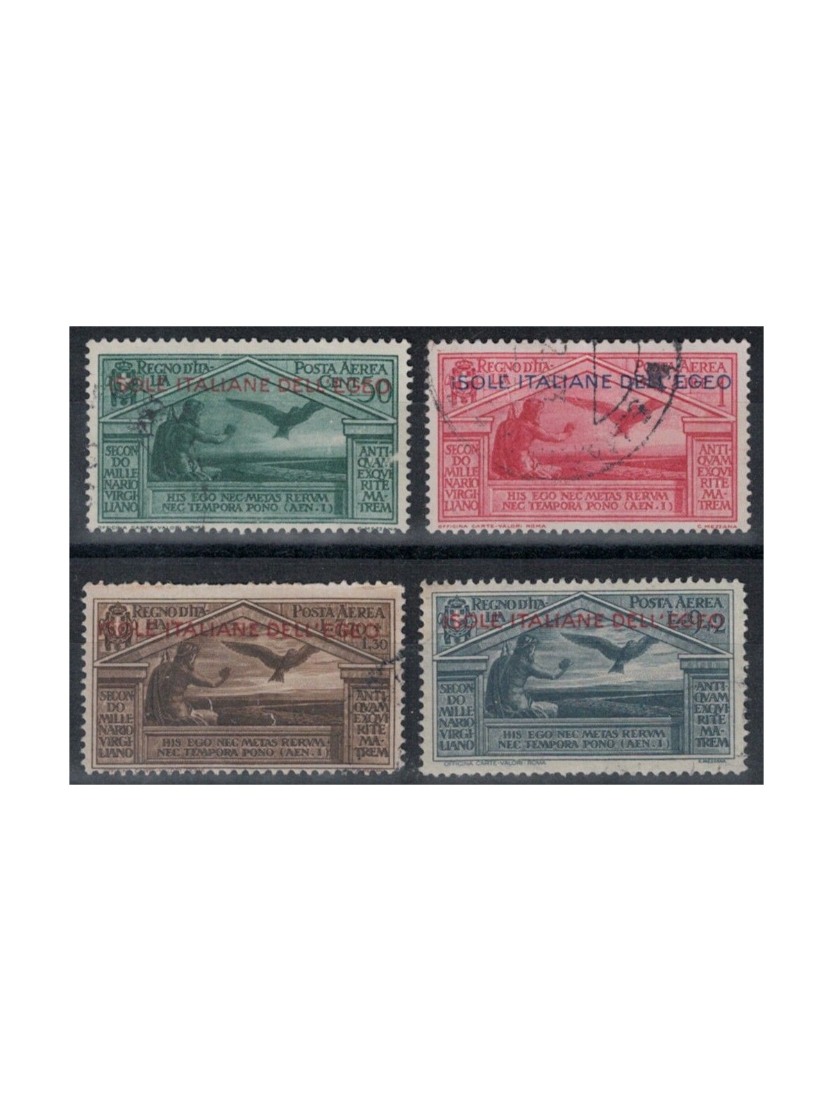 EGEO 1930 Virgilio (posta aerea) 4v us