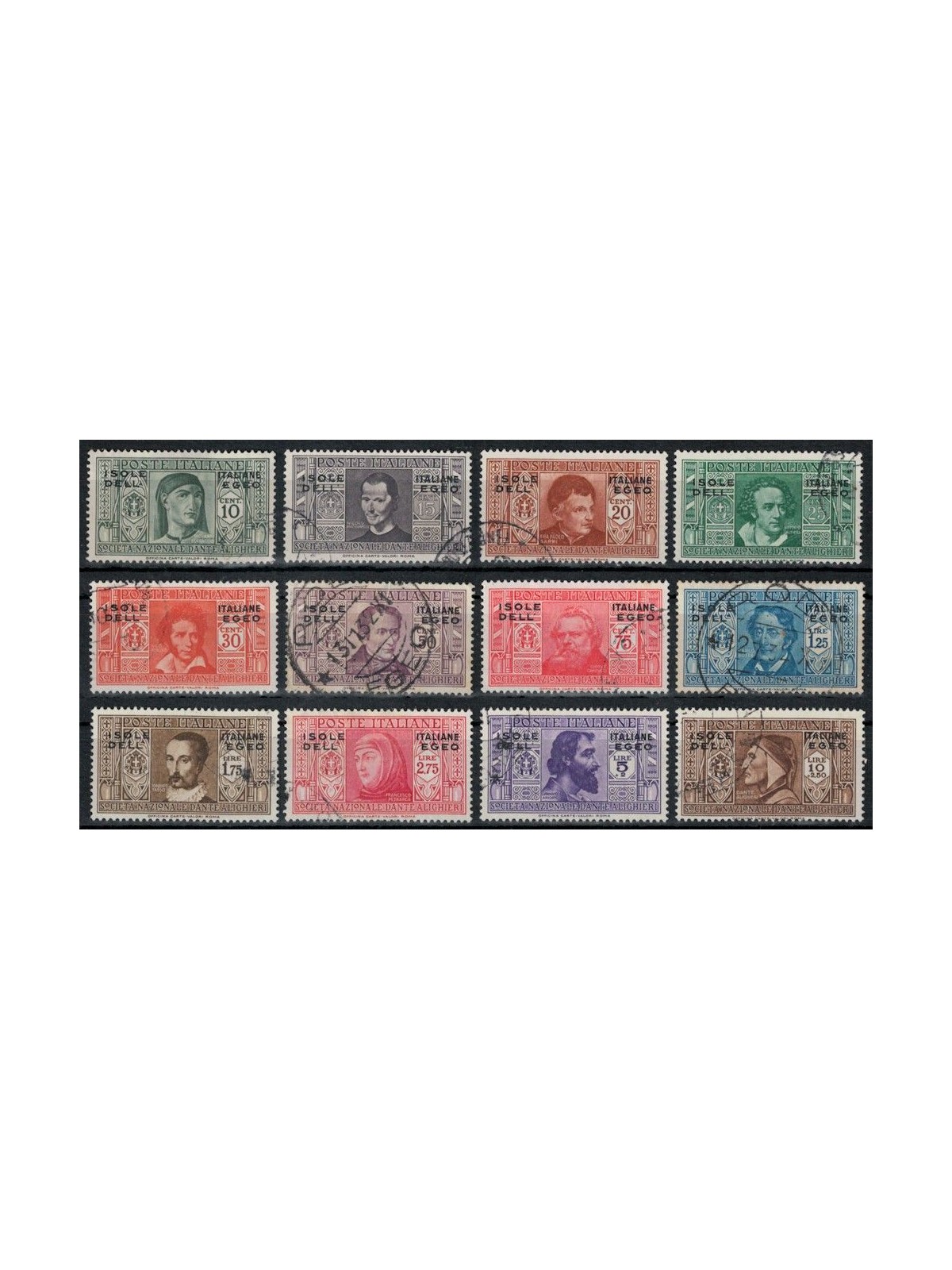 EGEO 1932 Dante Alighieri 12v us