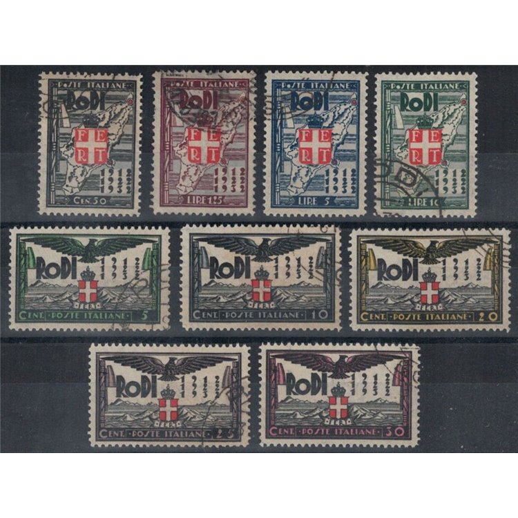 EGEO 1932 Occupation and Fascist Revolution 9v us