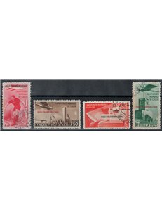 EGEO 1934 Football World Championship (airmail) 4v us