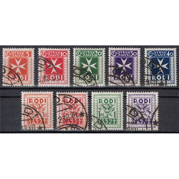 EGEO 1934 Segnatasse 9v us