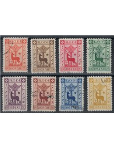 AEGEAN 1935 Holy Year 8v us