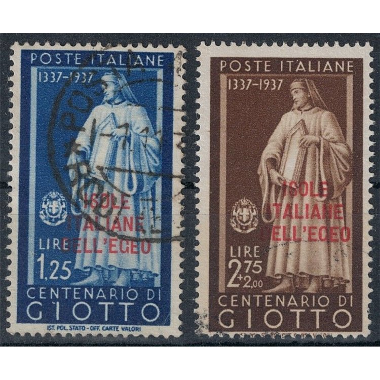EGEO 1938 Illustrious Men, Giotto 2v us
