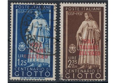 EGEO 1938 Uomini illustri, Giotto 2v us