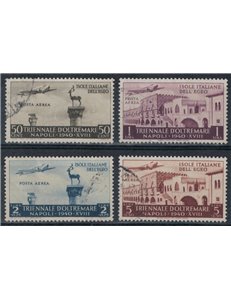EGEO 1940 Overseas Triennial Exhibition (airmail) 4v us