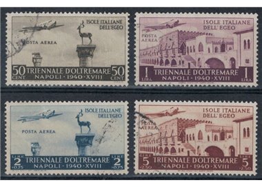 EGEO 1940 Mostra Triennale d'Oltremare (posta aerea) 4v us