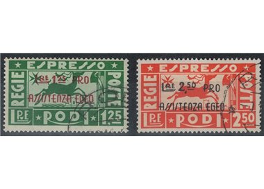 AEGEAN 1943 Pro Aegean Assistance, express 2v us