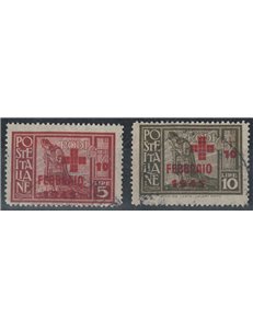 EGEO 1945 Pro Croce Rossa 2v us