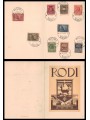 EGEO 1932 Serie Pittorica 9v usati su frammento
