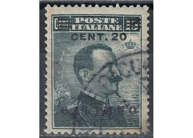 EGEO CALINO 1916 20c su 15c grigio nero us