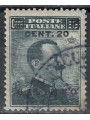 EGEO CALINO 1916 20c su 15c grigio nero us