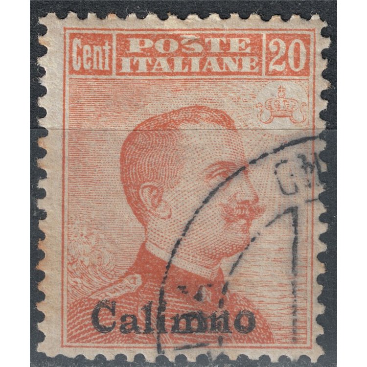 EGEO CALINO 1917 20c orange without watermark us
