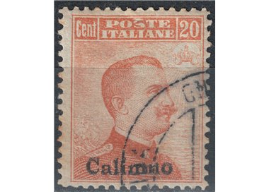EGEO CALINO 1917 20c orange without watermark us