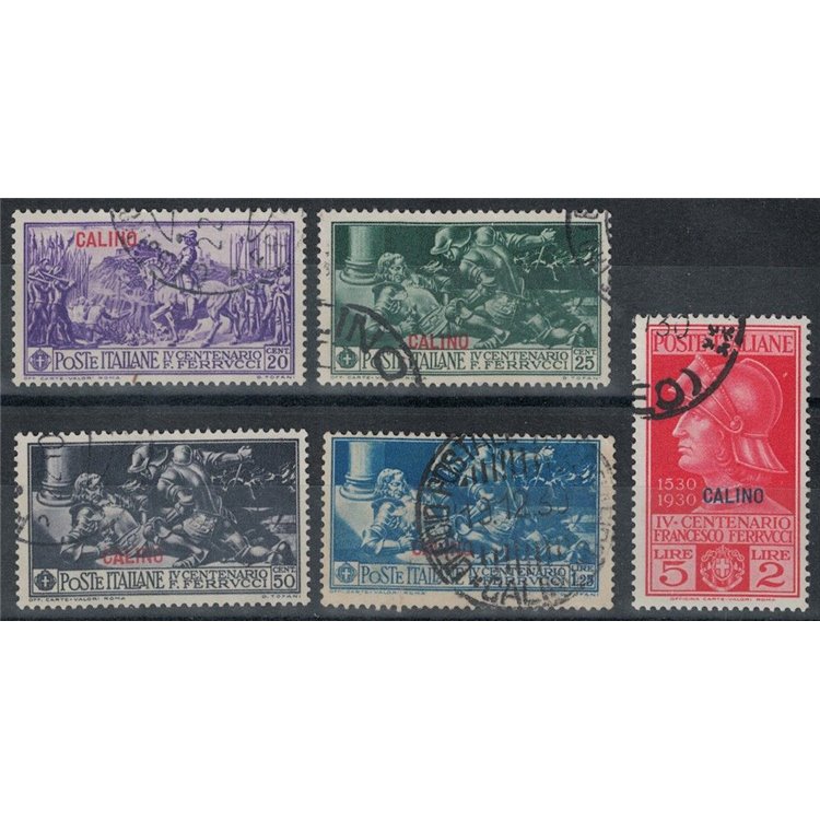 EGEO CALINO 1930 Francesco Ferrucci 5v us