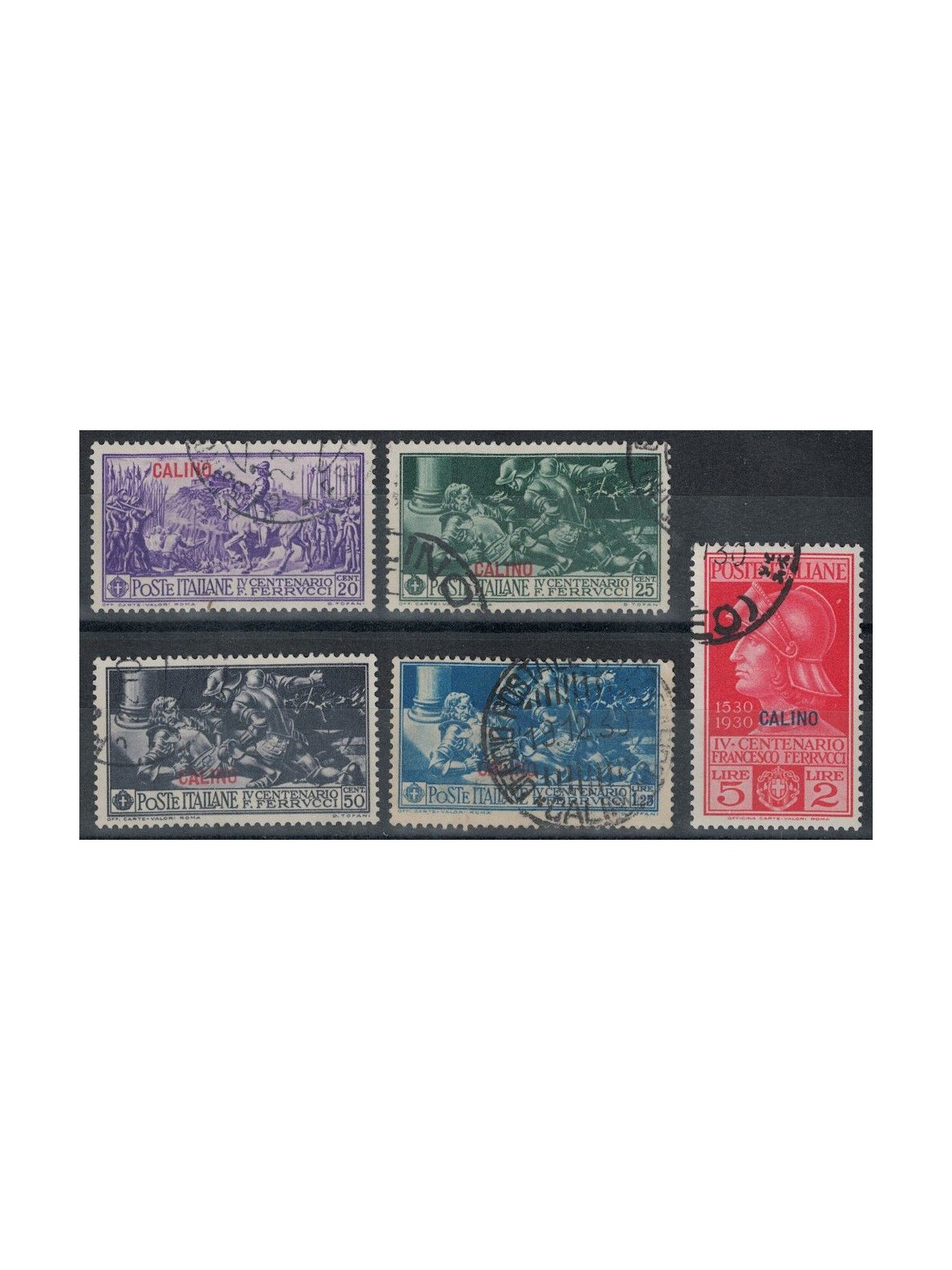 EGEO CALINO 1930 Francesco Ferrucci 5v us