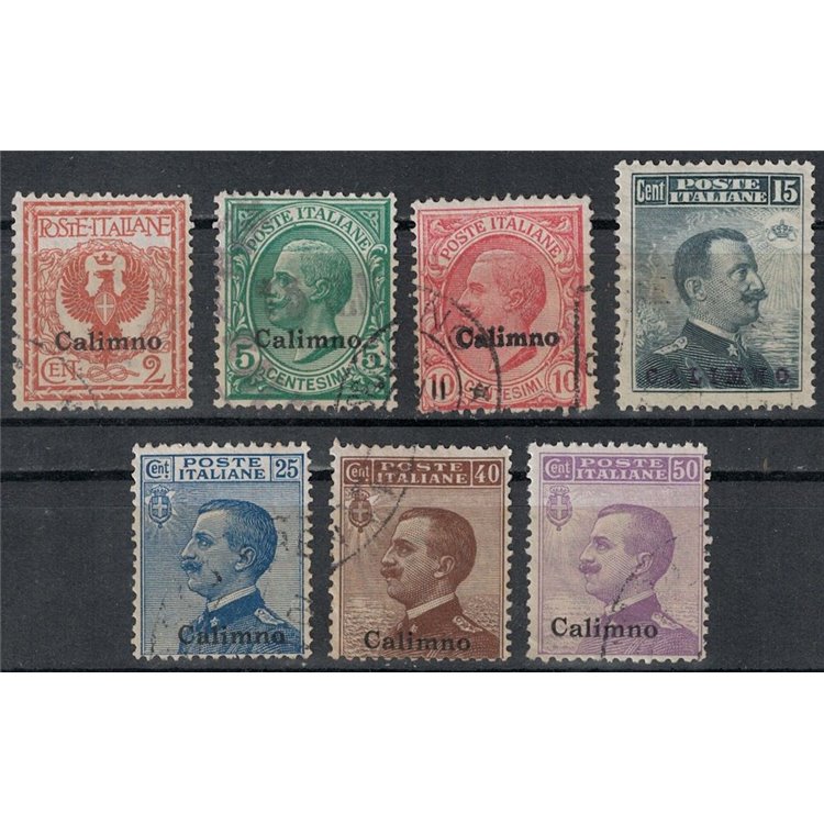 EGEO CALINO 1912 Ordinary series 7v us