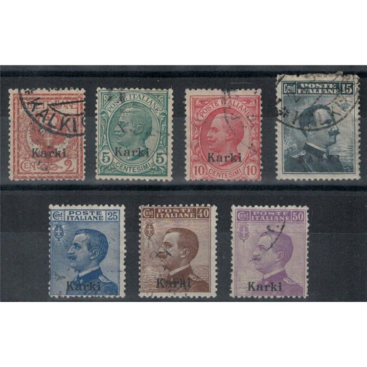 EGEO CARCHI 1912 Serie ordinaria 7v us