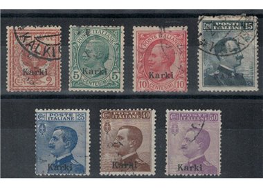 EGEO CARCHI 1912 Serie ordinaria 7v us