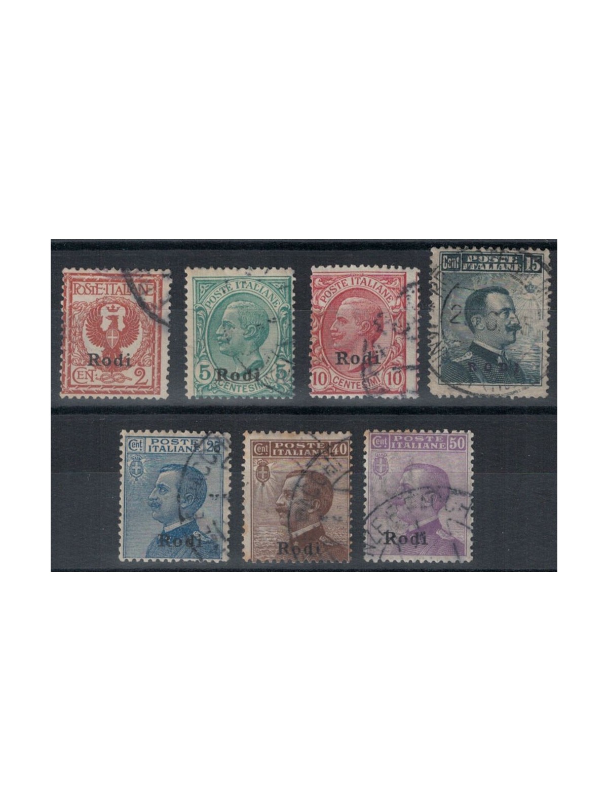 EGEO RODI 1912 Serie ordinaria 7v us