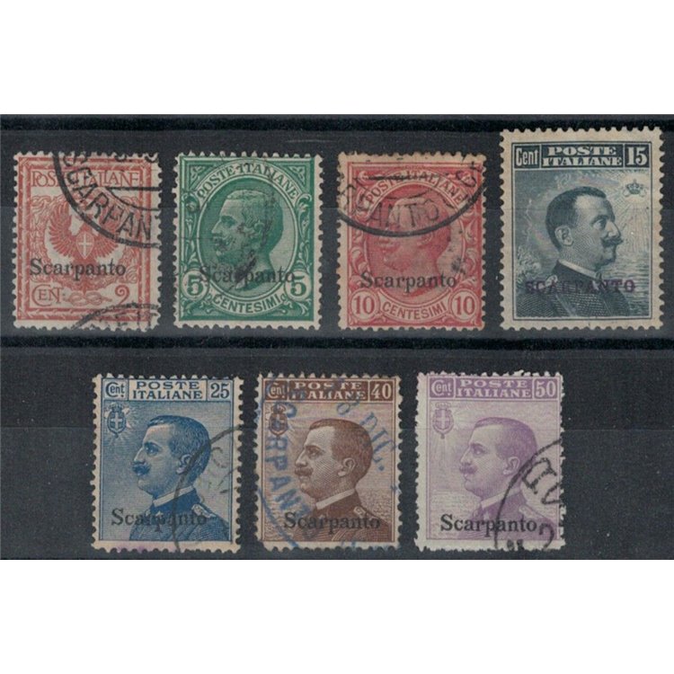EGEO SCARPANTO 1912 Serie ordinaria 7v us