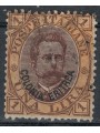 ERITREA 1893 1£ arancio e bruno us