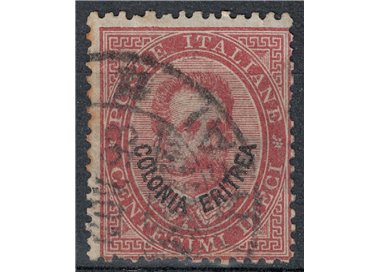 ERITREA 1893 10c carminio us