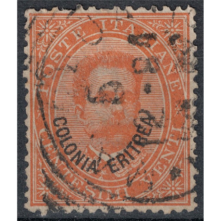 ERITREA 1893 20c orange us