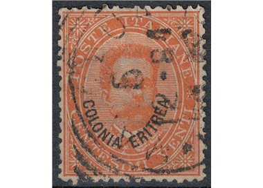 ERITREA 1893 20c orange us