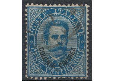 ERITREA 1893 25c blue us