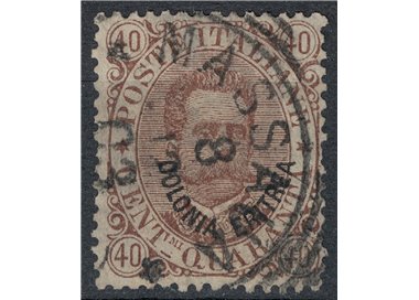 ERITREA 1893 40c bruno us