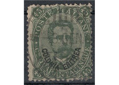ERITREA 1893 45c verde grigio us