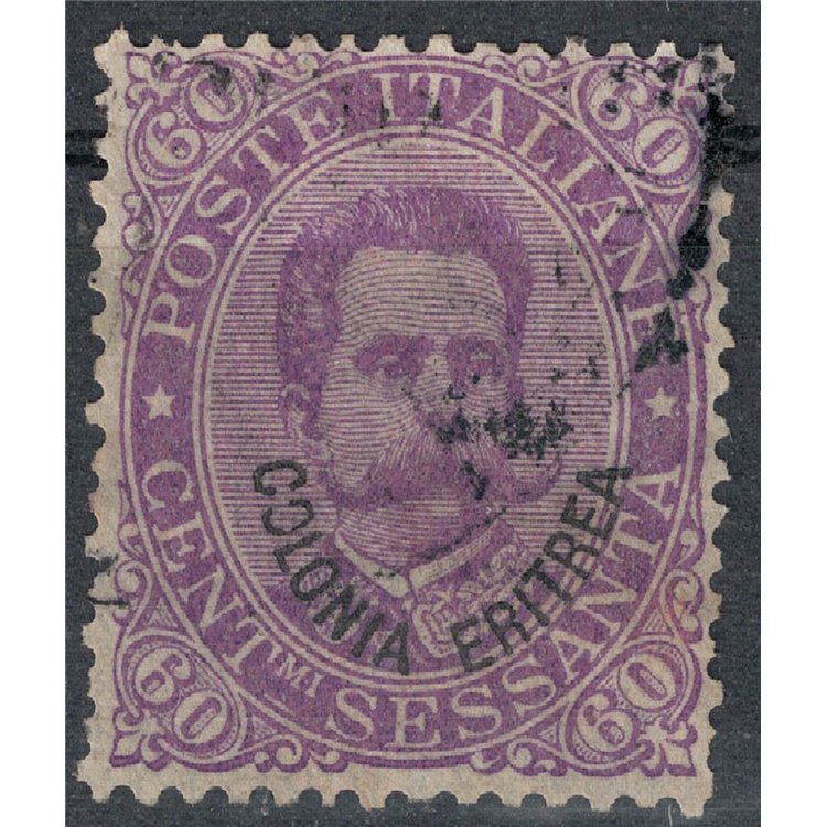 ERITREA 1893 60c violet us