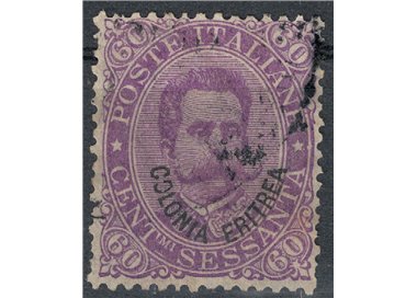 ERITREA 1893 60c violet us