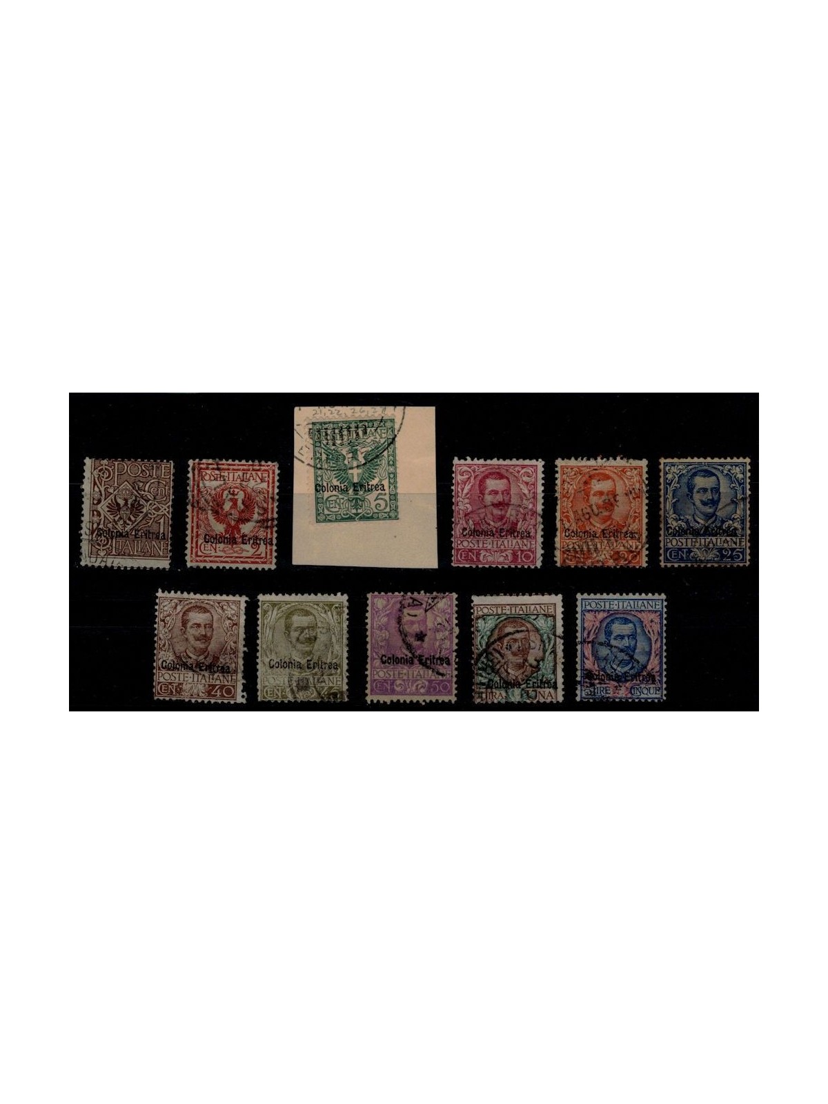 ERITREA 1903 Floral Series 11v us