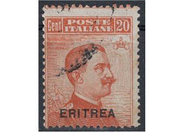 ERITREA 1919 Michetti 20c arancio us