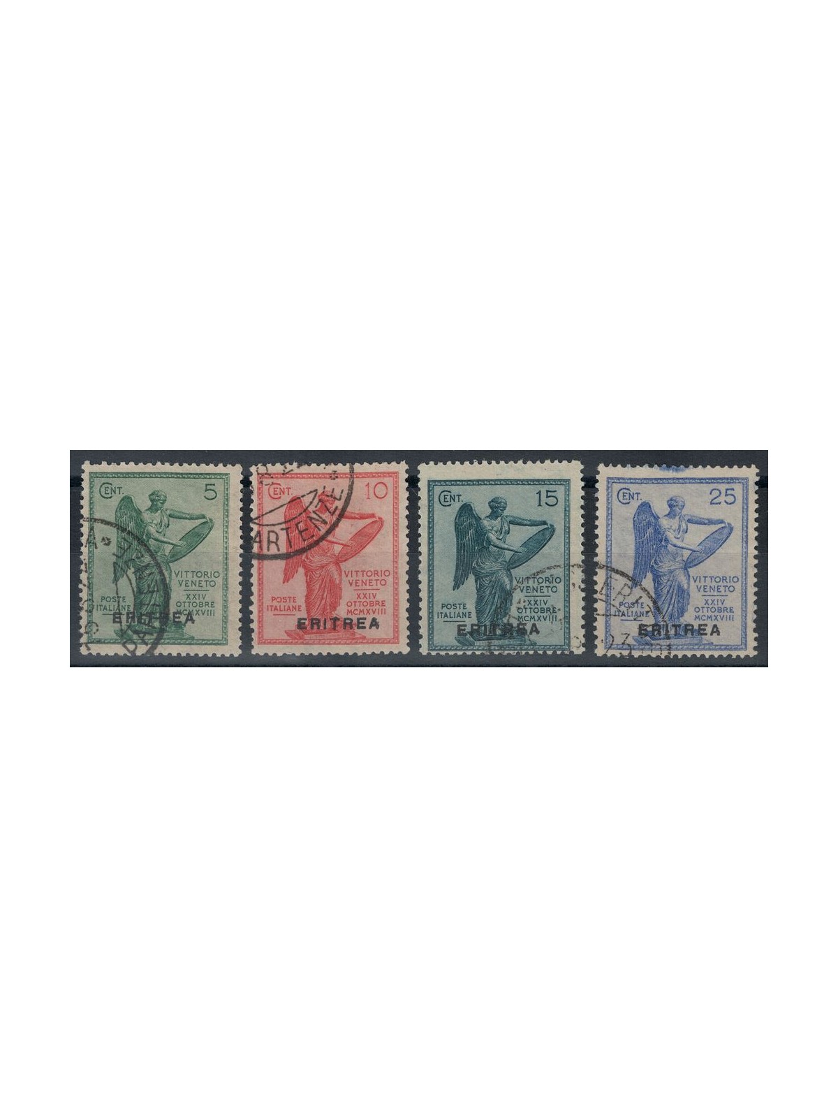 ERITREA 1922 Anniversario della Vittoria 4v us