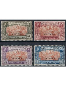 ERITREA 1923 Centenary Propaganda Fide 4v us