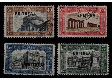 ERITREA 1927 Militia I 4v us
