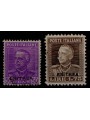 ERITREA 1928-29 Overprinted Eritrea 2v us