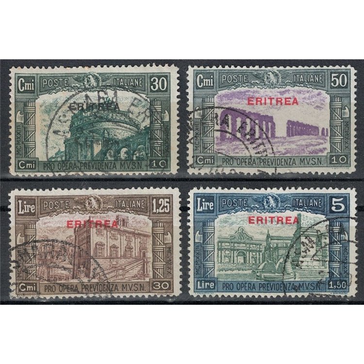 ERITREA 1930 Militia III 4v us