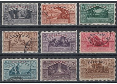 ERITREA 1930 Virgilio 9v us