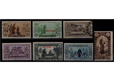 ERITREA 1931 Sant'Antonio 7v us