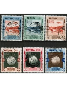 ERITREA 1934 Mostra d'arte coloniale (posta aerea) 6v us