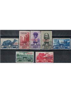 ERITREA 1934 Honours to the Duke of Abruzzi 7v us