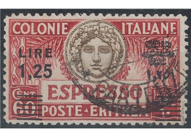 ERITREA 1935 Espresso soprast. in nero us ©