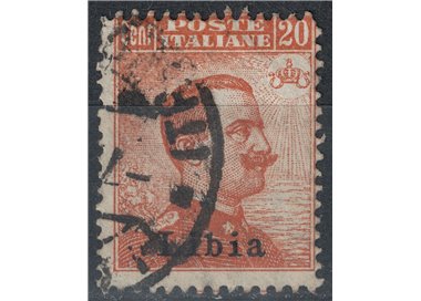 LIBYA 1918 20c orange us