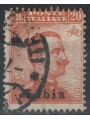 LIBYA 1918 20c orange us