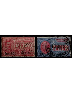 LIBYA 1922 Express 2v us